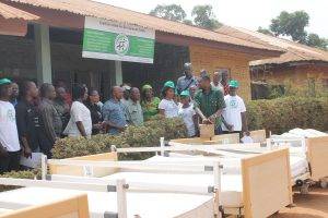 Medical equipment delivered by YAD amids the Ebola outbreak