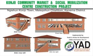 YAD Launches Community Market and Social Mobilization Centre Construction Project